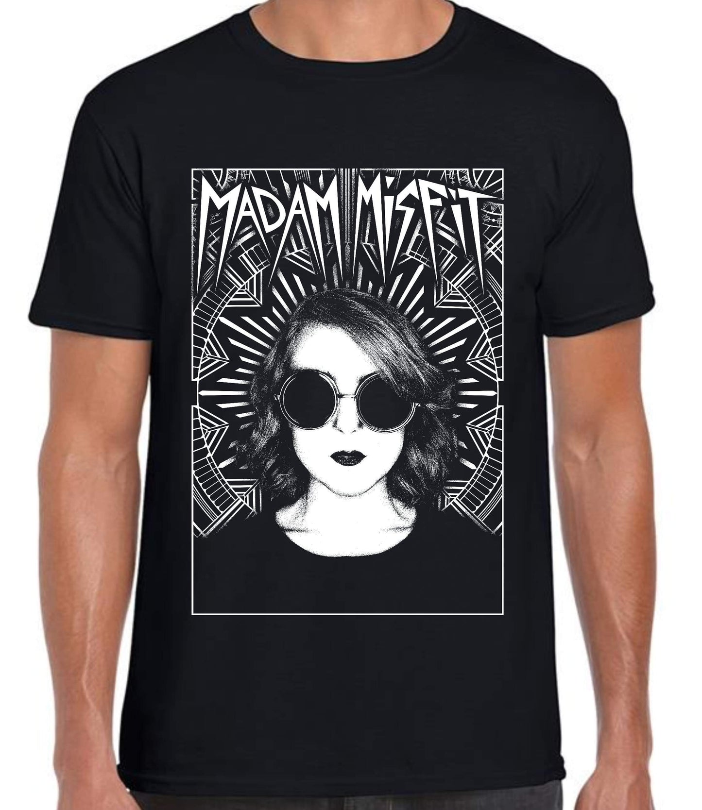 T-SHIRT : Madam Misfit DECO print